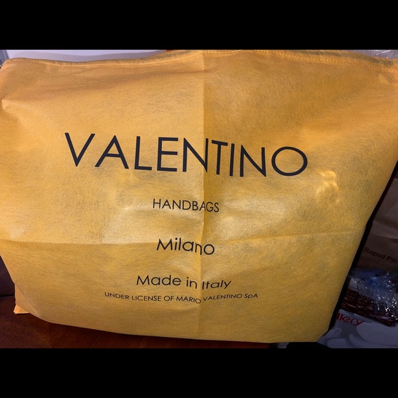 NWT Valentino Luisa D Leather Shoulder Bag - Picture 2 of 9